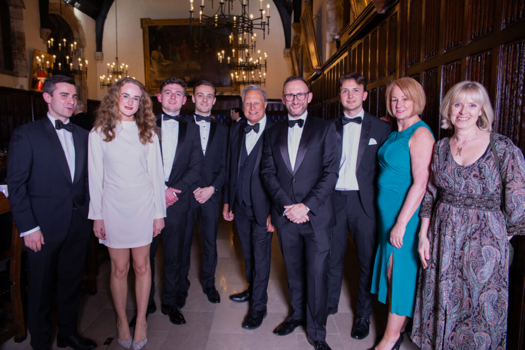 Group at corporate event